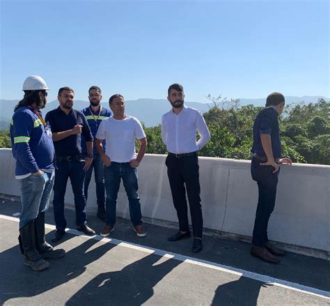 Prefeitura realiza vistoria técnica nas obras do Viaduto da Vila dos