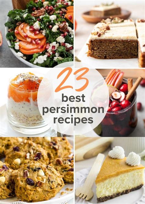 Celebrate Persimmons With This Collection Of 23 Best Persimmon Recipes