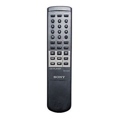 OEM Sony RM DC41 Remote Control For CDP CE315 CD Changer Player EBay