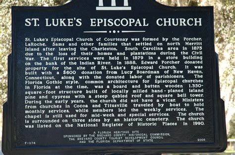 Saint Lukes Episcopal Cemetery In Merritt Island Florida Find A