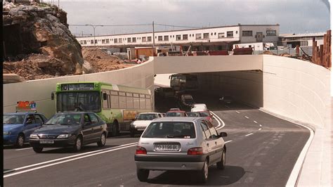 Anuncio de apertura del túnel de Beiramar sin concluir las obras en