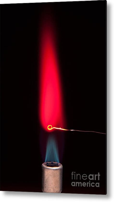 Lithium Chloride Flame Test