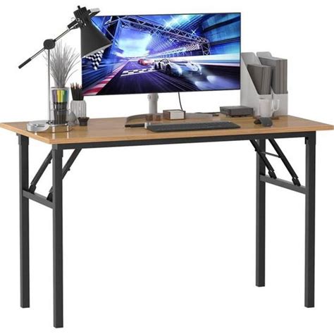 Weye Bureau Table Pliante D Ordinateur X X Cm Pc Bureau