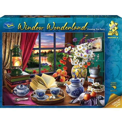 Holdson Puzzle Window Wonderland S Pc Evening Tea Party