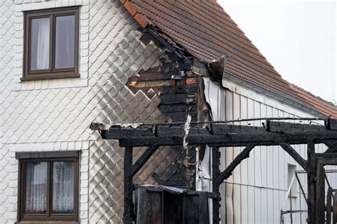 Feuerwehr Einsatz In Pennewitz Hausanbau Brennt Komplett Nieder