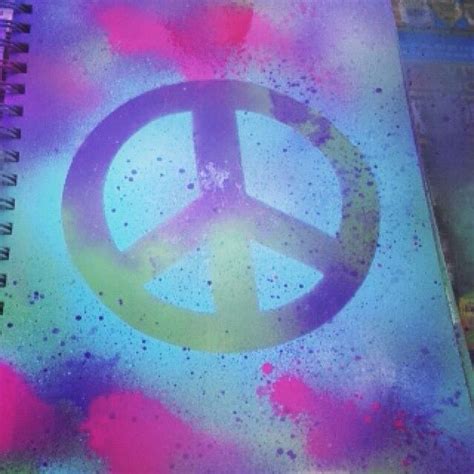 More Peace Signs Spray Paint Art Spray Painting Art Painting Peace