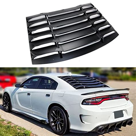 Rear Window Louvers Dodge Charger