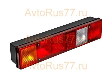 Фонарь задний на Газель 3302 (широкий белый фонарь)