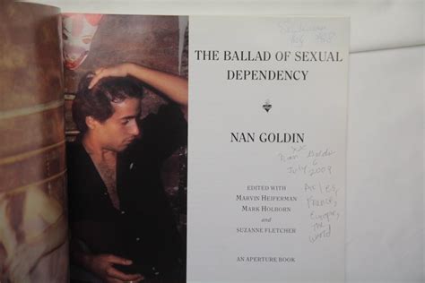 Nan Goldin The Ballad Of Sexual Dependency Edition En Anglais Nan Goldin Marvin Heiferman