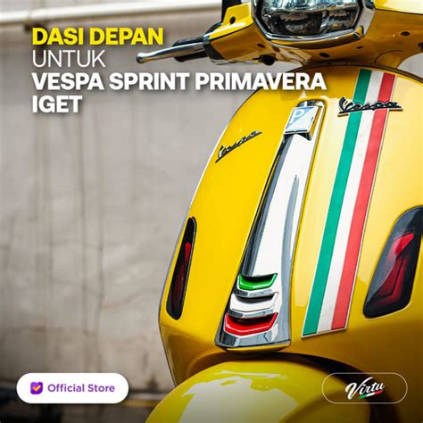 Jual Virtu Dasi Vespa I Get Sprint Primavera Jakarta Barat Gma