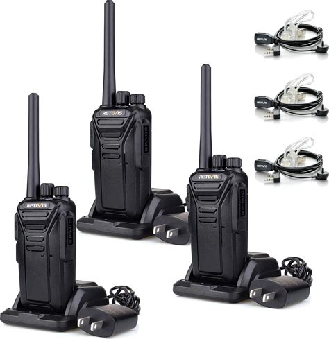 Retevis Rt Radios De Comunicacion Largo Alcance Ch Vox Walkie