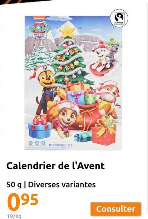 Promo Calendrier De L Avent Chez Action Icatalogue Fr