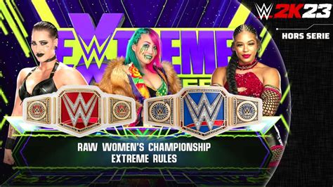 Rhéa Ripley Vs Asuka Vs Bianca Belair Undisputed Women Championship