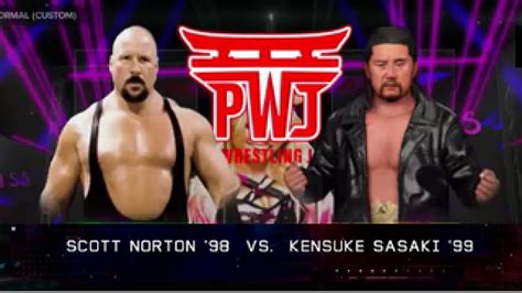 WWE2K23佐々木健介 vs スコットノートンONLINEプロレスゲーム オンライン戦 Kensuke Sasaki Vs