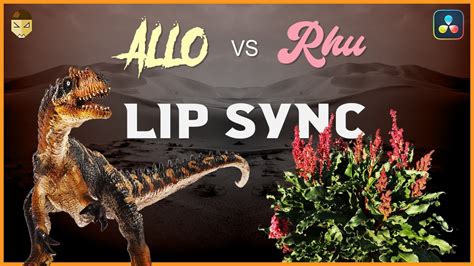 Allosaurus Vs Rhubarb Lip Sync YouTube