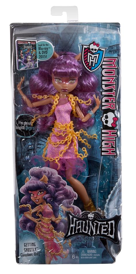 Monster High Haunted Getting Ghostly Clawdeen Doll