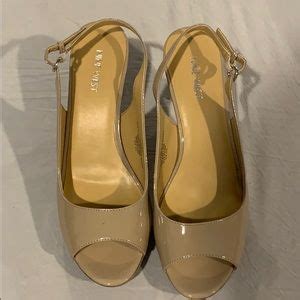 Nine West Shoes Nine West Nude High Heels With Open Toes Poshmark
