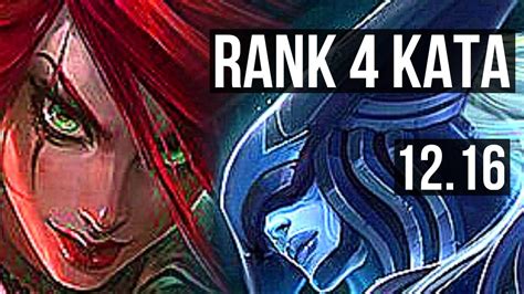 Katarina Vs Lissandra Mid Rank 4 Kata 801 21m Mastery 1000