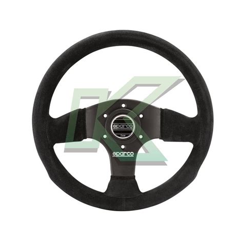 Volante Deportivo Sparco Gamuza Negro Mm Kbs Tune Sociedad