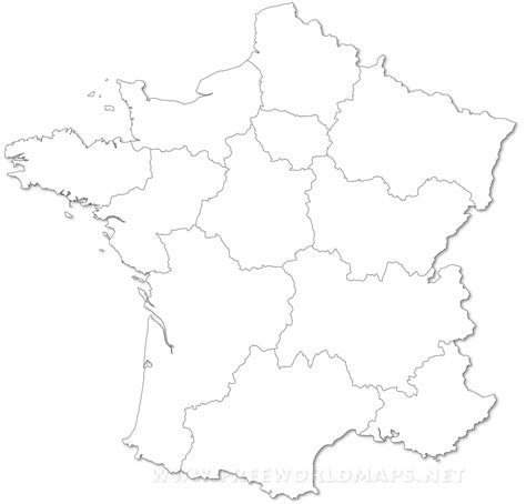 France Map Outline Printable - Park Houston Map
