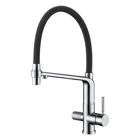 Buy Arputhy 3 Way Filter Taps Pull Out Kitchen Tap Chrome Sink Mixer Tap Drinking Purifier Water ...