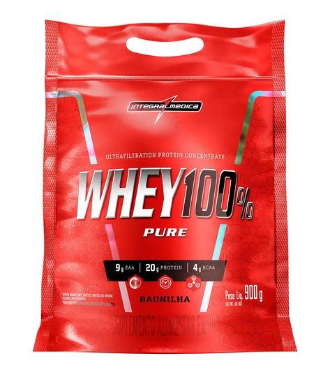 Nutri Whey Protein Whey 100 907g Baunilha Integralmédica Whey