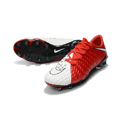 Nike Hypervenom Phantom Iii Fg Soccer Cleats Red White