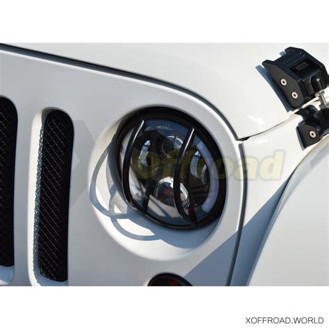 Kit Protecci N Faros Y Pilotos Traseros Negro Jeep Wrangler Jk