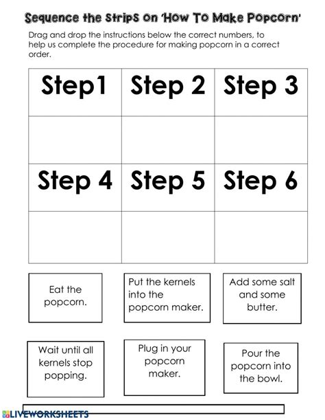 Free Printable Procedural Text Worksheets