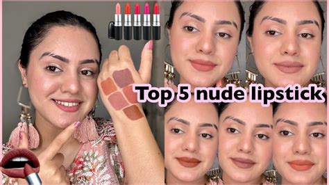 Top Nude Lipsticks For All Skintones Best Smudgeproof