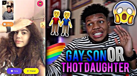 WOULD YOU RATHER HAVE A GAY SON OR THOT DAUGHTER MONKEY APP