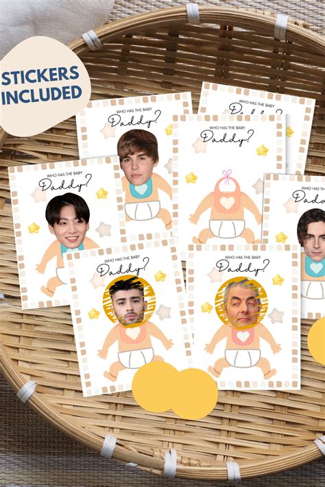 Who Has the Daddy Funny Baby Shower Games Minimalist Baby Shower