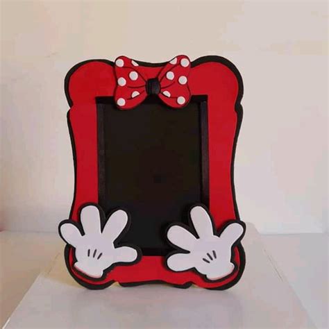 Porta Retrato Minnie Vermelha Elo Produtos Especiais