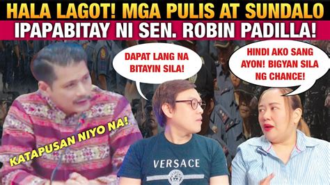 NAKAKATAKOT ROBIN PADILLA IPAPATUPAD NA ANG BITAY PARA SA MGA PULIS AT