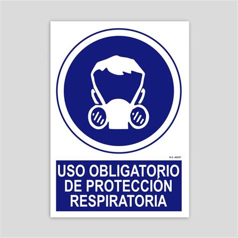 Uso Obligatorio De Protección Respiratoria