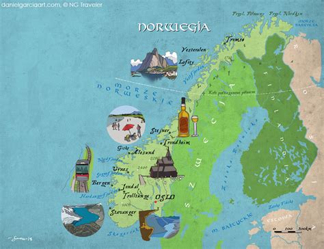 Norway Map and Forbidden City « Daniel Garcia Art