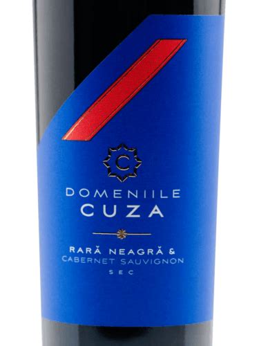 Domeniile Cuza Rară Neagră Cabernet Sauvignon Vivino