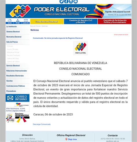 En desarrollo CNE Reactiva al Registro Electoral Permanente El Pregón