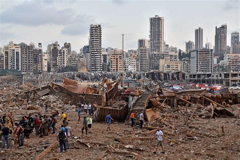 Dramatic Photos Show The Devastating Aftermath Of The Beirut Explosion