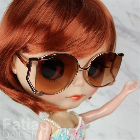 New Dolls Fashion Hipster Sunglasses Glasses For Blythe Etsy