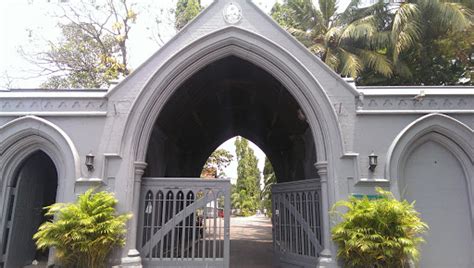 Borella Cemetery Main Gate Portal in Kanatta Western Sri Lanka ...