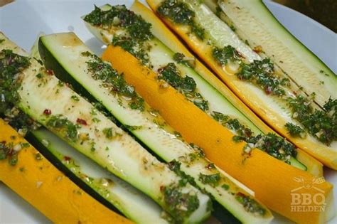 Tomapork Met Gegrilde Courgette BBQ Helden