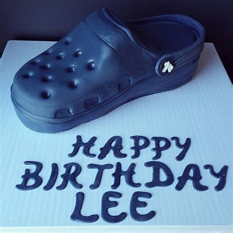 Croc Shoe Birthday Cake Crocs Shoe Cake Shoe Cake Crocs Shoes Crocs