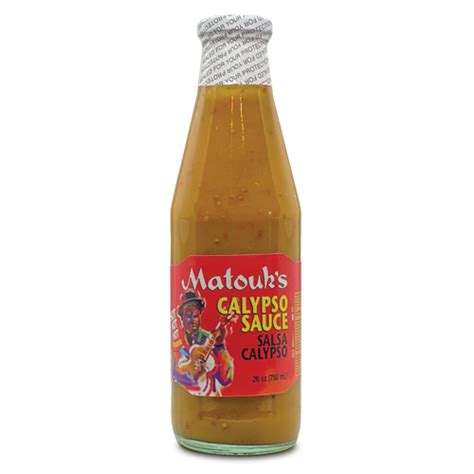 Matouks Calypso Pepper Sauce 26oz First World Imports