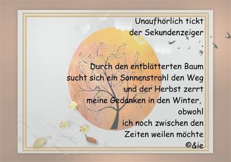 Gedicht Gedanken Im Herbst Von Sieghild Krieter Herbst Bei E Stories De