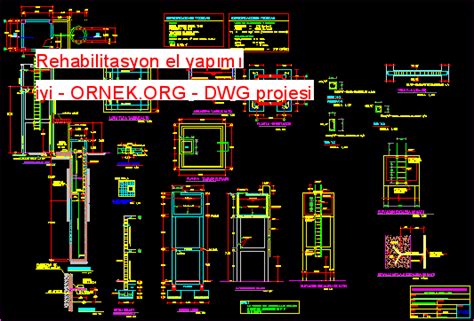 Proje Sitesi Bitki Asfalt Autocad Projesi