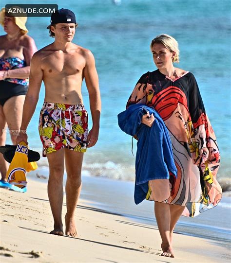 Tallia Storm Sexy Spotted Showing Off Her Sizzling Bikini Body At A Beach In Barbados AZNude