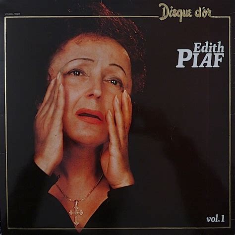 Edith Piaf Disque D Or Vol Vinyl Lp