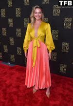 Madelyn Cline Sexy Seen Showcasing Her Hot Cleavage At The Savannah Film Festival In Georgia