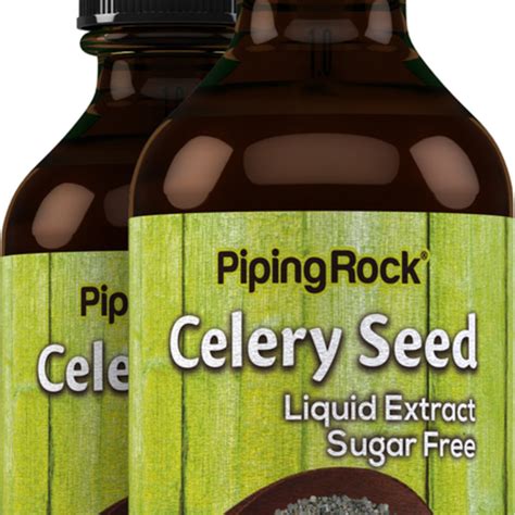 Celery Seed Liquid Extract 2 Fl Oz 59 Ml Dropper Bottle 2 Dropper Bottles